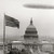 LZ 127 Graf Zeppelin flying over the US Capitol Building