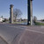 Apeldoorns Kanaal, Welgelegen Brug. Twee betonnen pijlers van de brug