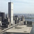 Aerial view of Lower Manhattan looking south from Hudson River
