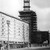 Stalinallee, Bersarinplatz: Montage der Stahlkonstruktion für die Kuppel am Hochhaus