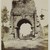 Arco di Druso. Arco di Druso con acquedotto in cima
