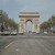 Avenue des Champs-Elysees and Arc de Triomphe