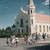 De Rooms-katholieke St. Franciscus kerk in hoofdstad Oranjestad
