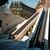 Les escalators de la Porte du Louvre coté bourse du commerce
