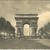 Paris parc de l'Etoile et l'Arc de Triomphe