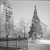 East 86th Street. Christmas tree in wartime, Carl Schurz Park