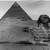 Sphinx and pyramid haffra