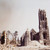 Libération de Saint-Lô - les ruines de l'église Notre Dame