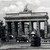Berlin Brandenburger Tor Autos, Straßenbahn vor 1940 ungelaufen