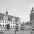 Wittenberg. Marktplatz, Rathaus und Stadtkirche