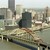Fort Pitt Bridge in the process of being repainted