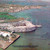 Vista aérea del Castillo San Fernando de bocachica en Cartagena