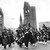Schottische Dudelsackpfeifer während einer Parade am Tauentzien