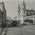 Улица Ленина с Октябрьского моста. Костёл святого Антония во время оккупации