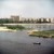 Вид на город с берега реки Мухавец