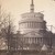 A view of Lincoln's first presidential inauguration and the US Capitol building