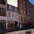 Aarhus Læderhandel i Østergade 14 ved siden af det gamle Østergades Hotel