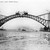 Hell Gate Bridge construction, 1915