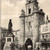 La Rochelle. Porte de la Grosse Horloge et Statue de l'Amiral Duperré