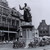 Haarlem. Grote Markt met het standbeeld van L.J.Coster