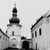 Sudějov, kostel sv. Anny, starší stav kostela s pravou zvonicí