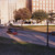 Dealey Plaza view from behind Grassy Knoll picket fence