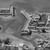 Aerial photo of Aberaeron Harbour in the 1950ies