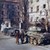 Amerikanischer Panzer M24 Chaffi im Justizpalast in Nürnberg