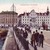 Slussen i Stockholm på ett vykort från börja