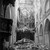Caen - intérieur de l'église Saint-Pierre après la chute du clocher