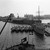 Aarhus Havn. Tyske flådefartøjer fra Krigsmarinen ved nordsiden af Midtermolen