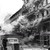 Eine Explosion im Gebäude während der Kämpfe um Wien