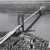 Aerial view of the George Washington Bridge.