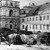Zdobyta przez Niemców artyleria i amunicja polska na dziedzińcu Pałacu Bruhla