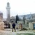 Şah məscidinin minarəsinin görünüşü (Saray məscidi)
