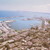 Fotografía aérea de Alicante y su Puerto.