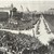 Anschluss 1938. Parade in Wien: Zwei Kolonnen Panzerwagen vor dem Parlament
