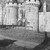 Château des Roches à Vendeuvre-du-Poitou. Façade ouest: Poterne à deux tours