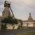 Deux moulins-caviers à Chouzé-sur-Loire. Vue générale depuis le Sud-Est