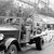 Manifestación en la calle Génova, Camión de soldados seguidos por enfermeras del hospital antitracomatoso